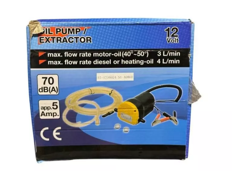 ELEKTRYCZNA POMPA DO WYMIANY OLEJU DC 12V 100WAT