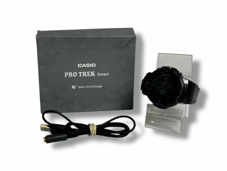 ZEGAREK CASIO PRO TREK SMART WSD-F30 SMARTWATCH KOMPLET