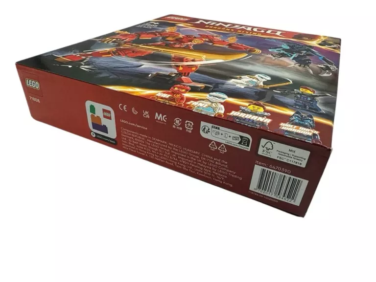 LEGO NINJAGO MECH ŻYWIOŁU OGNIA KAIA 71808