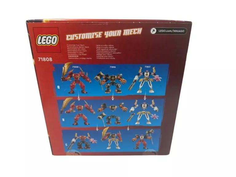 LEGO NINJAGO MECH ŻYWIOŁU OGNIA KAIA 71808