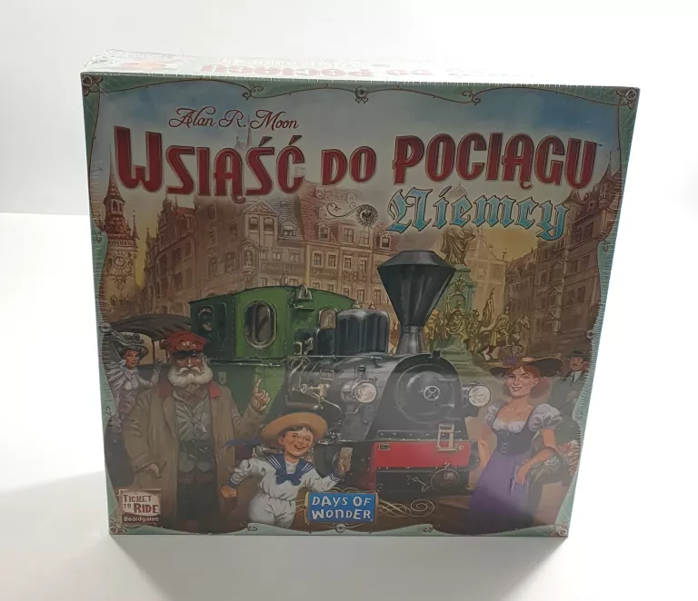 WSIĄŚĆ DO POCIĄGU | NIEMCY | GRA PLANSZOWA | REBEL
