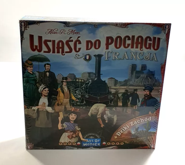 REBEL WSIĄŚĆ DO POCIĄGU: KOLEKCJA MAP 6 - FRANCJA I DZIKI ZACHÓD