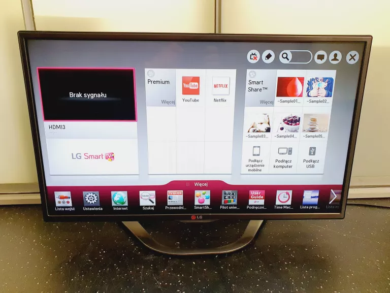 TELEWIZOR LG 32LA620S + PILOT