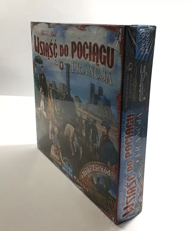 REBEL WSIĄŚĆ DO POCIĄGU: KOLEKCJA MAP 6 - FRANCJA I DZIKI ZACHÓD