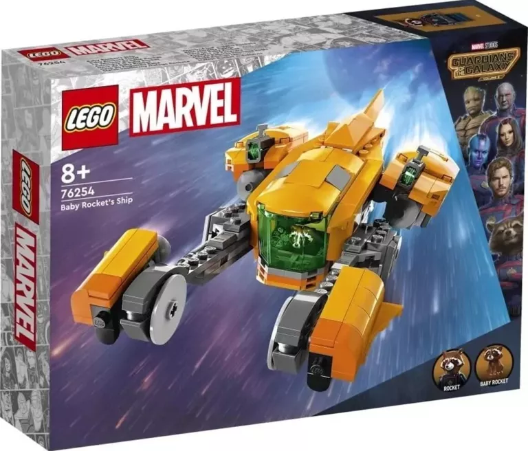 LEGO MARVEL 76254 STATEK KOSMICZNY MAŁEGO ROCKETA