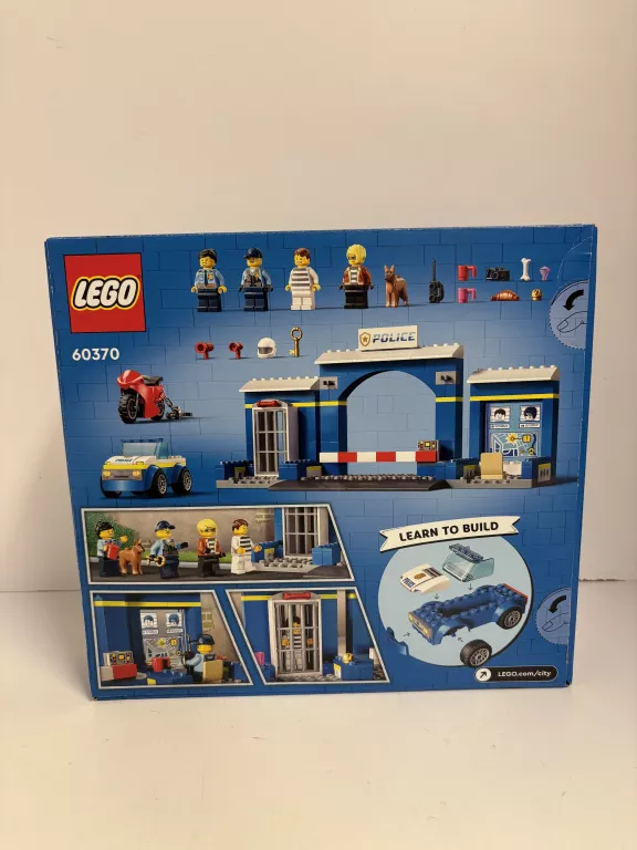 LEGO CITY 60370 POSTERUNEK POLICJI – POŚCIG