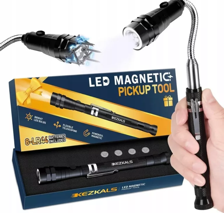 LATARKA NARZĘDZIE TELESKOPOWE MAGNETYCZNE LED