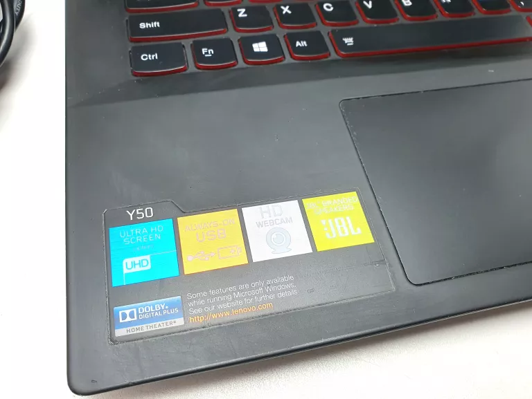 LAPTOP LENOVO LEGION Y50 I7 4 GEN 16 RAM GTX 860 M