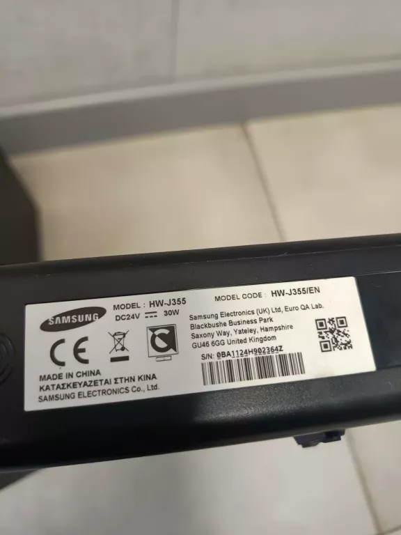 SOUNDBAR 2.1 SAMSUNG HWJ-355