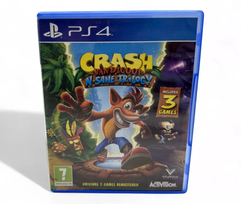 GRA PS4 CRASH BANDICOOT N'SANE TRILOGY