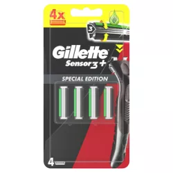 WKŁADY DO MASZYNKI GILLETE SENSOR 3+ 4 SZT