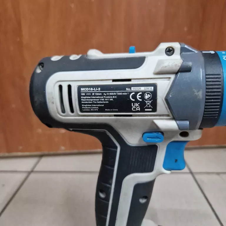 WKRĘTARKA AKUMULATOROWA MACALLISTER MCD18-LI-2 18V
