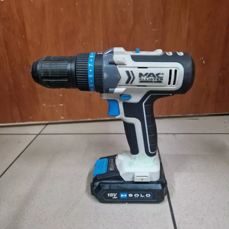 WKRĘTARKA AKUMULATOROWA MACALLISTER MCD18-LI-2 18V