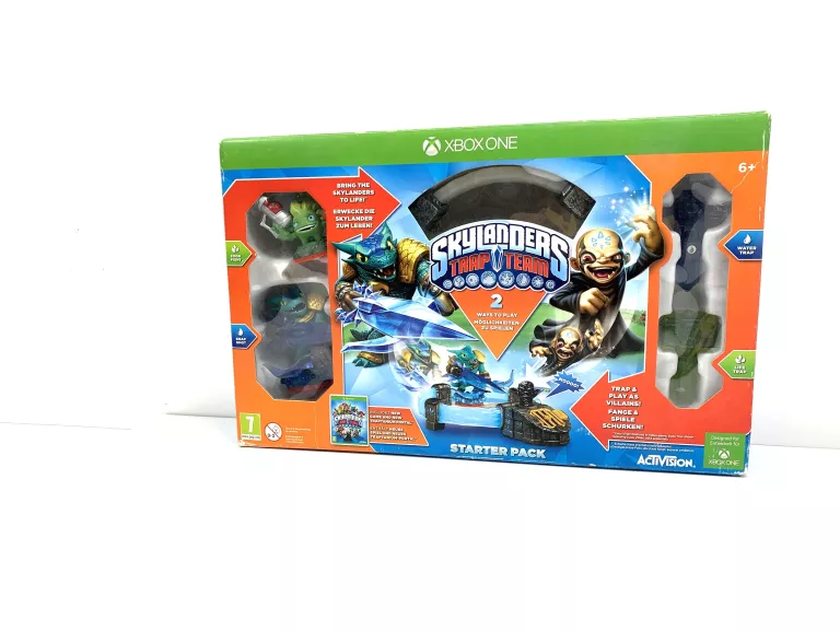 SKYLANDERS TRAP TEAM XBOX ONE FIGURKI + GRA