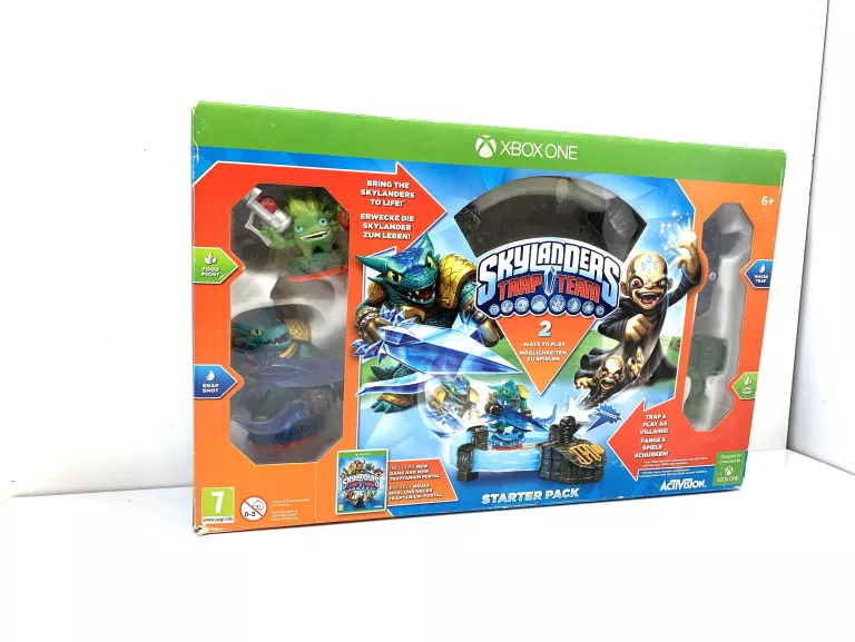 SKYLANDERS TRAP TEAM XBOX ONE FIGURKI + GRA