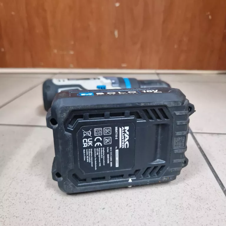 WKRĘTARKA AKUMULATOROWA MACALLISTER MCD18-LI-2 18V
