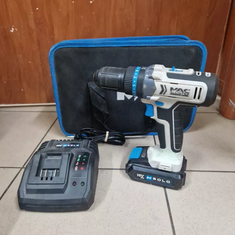WKRĘTARKA AKUMULATOROWA MACALLISTER MCD18-LI-2 18V