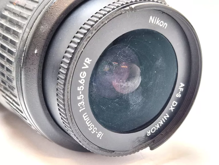 APARAT NIKON D3100 + OBIEKTYW NIKON 18-55MM W ETUI Z ŁAD I DOD BATERIA