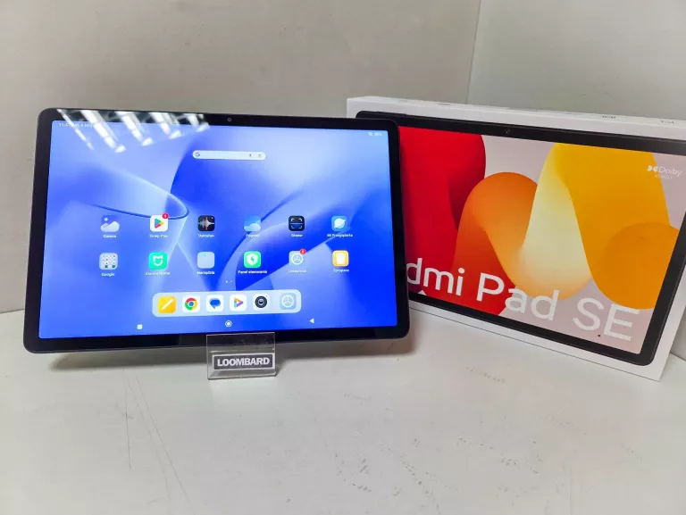 TABLET XIAOMI REDMI PAD SE 11" 8/256 GB WI-FI SZARY STAN IDEALNY!
