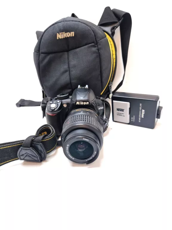 APARAT NIKON D3100 + OBIEKTYW NIKON 18-55MM W ETUI Z ŁAD I DOD BATERIA