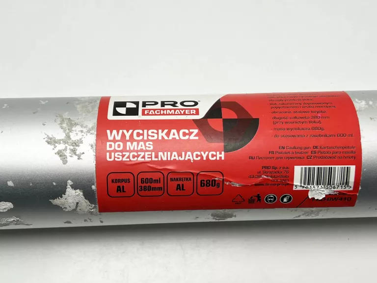 WYCISKACZ DO MAS USZCZELNIAJĄCYCH PRO PRO-BW410