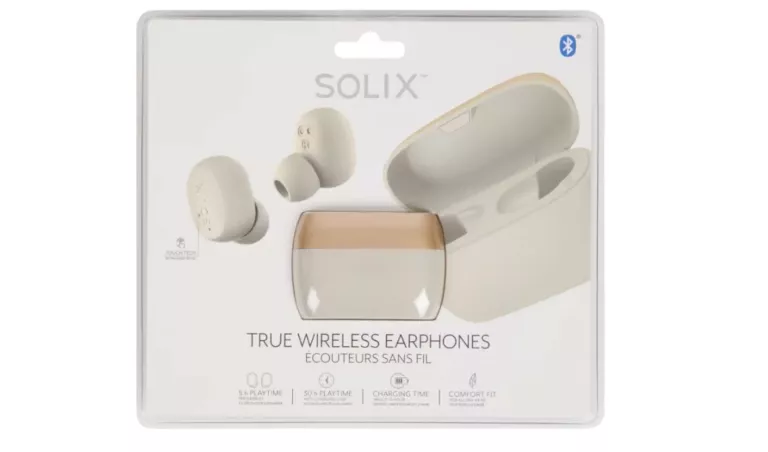 SŁUCHAWKI BT SOLIX TRUE WIRELESS EARPHONES