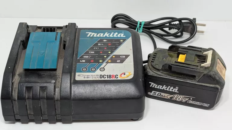 ŁADOWARKA MAKITA DC18RC AKUMULATOR 5.0 AH BL1850B