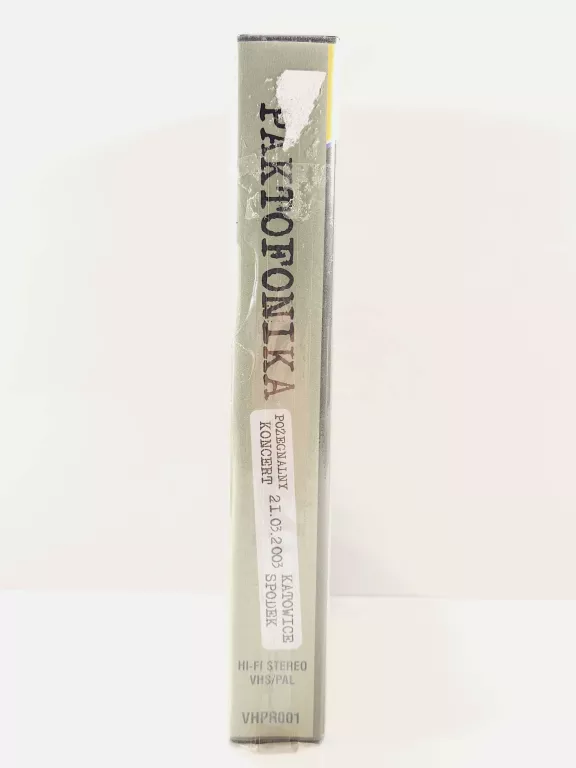 KASETA VHS PAKTOFONIKA POŻEGNALNY KONCERT 21.03.2003
