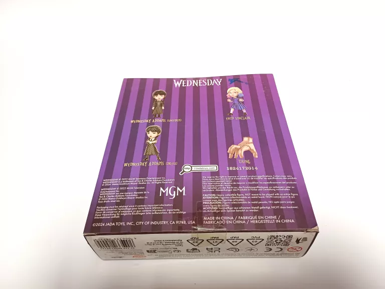 JADA TOYS FIGURKA METALOWA WEDNESDAY 4-PAK 6.5 CM