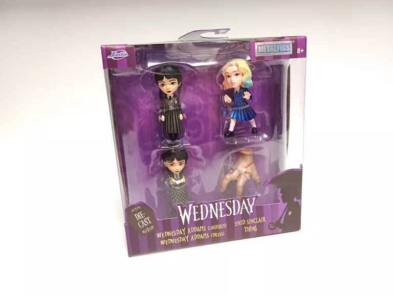 JADA TOYS FIGURKA METALOWA WEDNESDAY 4-PAK 6.5 CM
