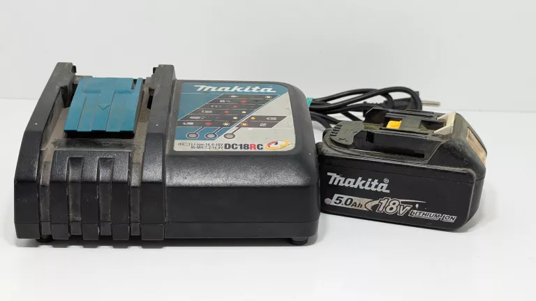 ŁADOWARKA MAKITA DC18RC AKUMULATOR 5.0 AH BL1850B