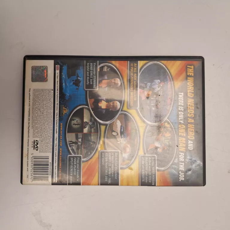 PS2 007 AGENT UNDER FIRE