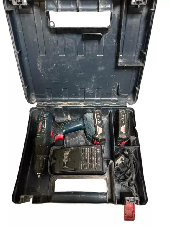 WKRĘTARKA BOSCH GSR 1800-LI + 2AKU ŁAD WALIZKA