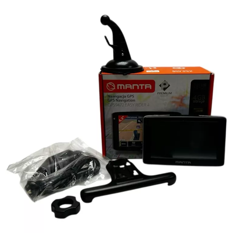 NAWIGACJA MANTA GPS9472 EASY RIDER 4 KPL