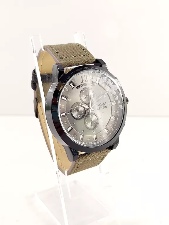 ZEGAREK NEW YORKER ZIELONY PASEK