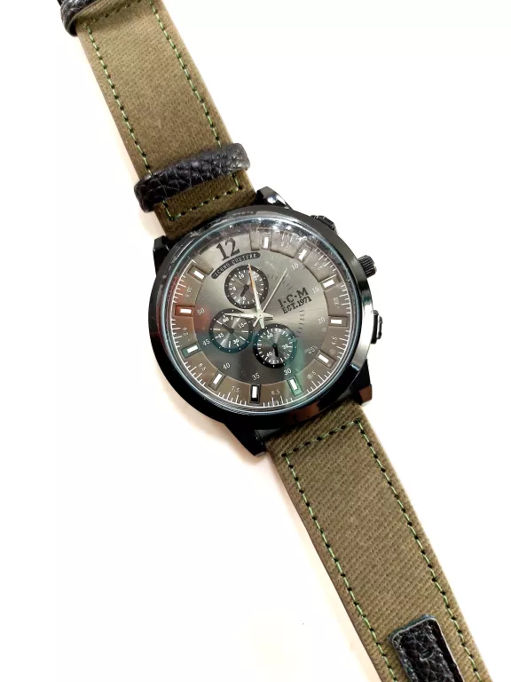 ZEGAREK NEW YORKER ZIELONY PASEK