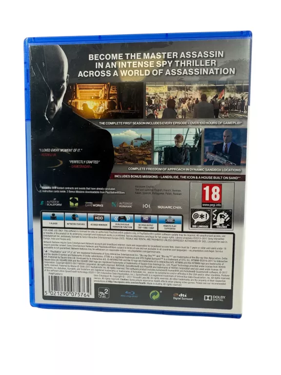 GRA NA PS4 HITMAN