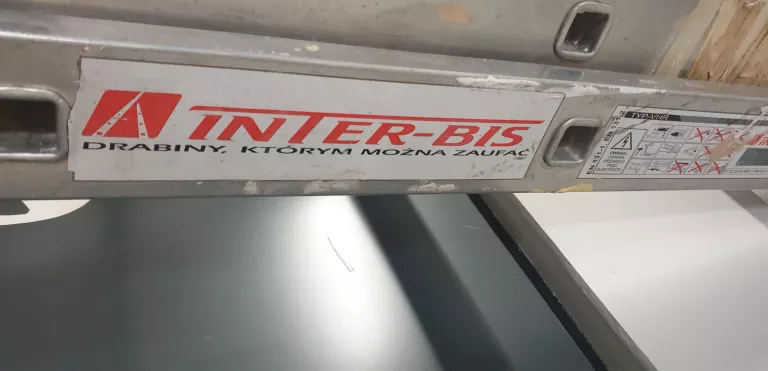 DRABINA 2-ELEMENTOWA WYSUWANA 4,50 METRA DO 150KG INTER-BIS TYP-VRH