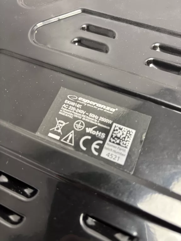 KUCHENKA ELEKTRYCZNA DWUPALNIKOWA 2ESPERANZA EKH014K
