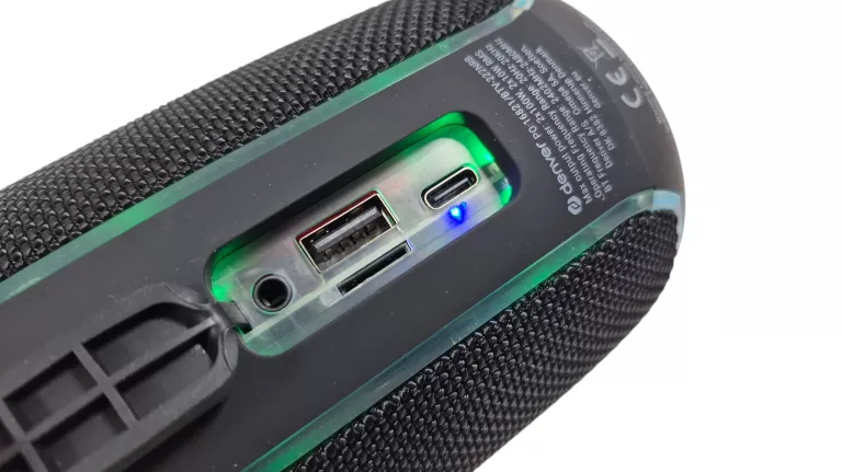 GŁOŚNIK PRZENOŚNY DENVER BTV-222 NRB CZARNY 20 W