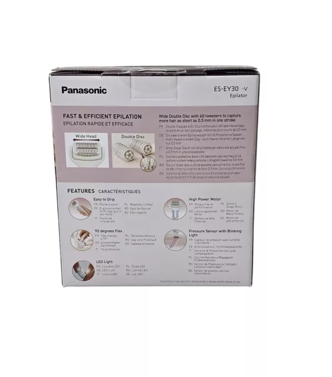 PANASONIC DEPILATOR 2 W 1 NA MOKRO/SUCHO