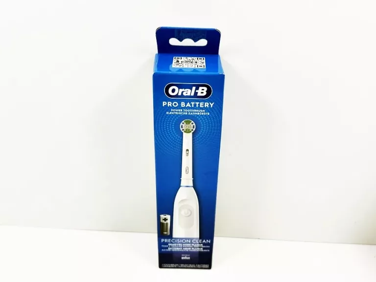 SZCZOTECZKA ELEKTRYCZNA DO ZĘBÓW ORAL-B PRO DB5 BIAŁA NA BATERIE