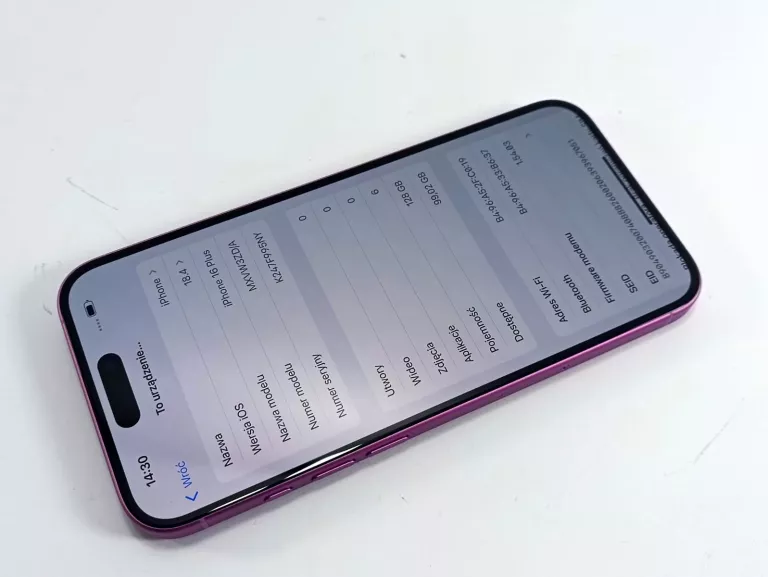APPLE IPHONE 16 PLUS 128 GB BEZ BLOKAD GWR!