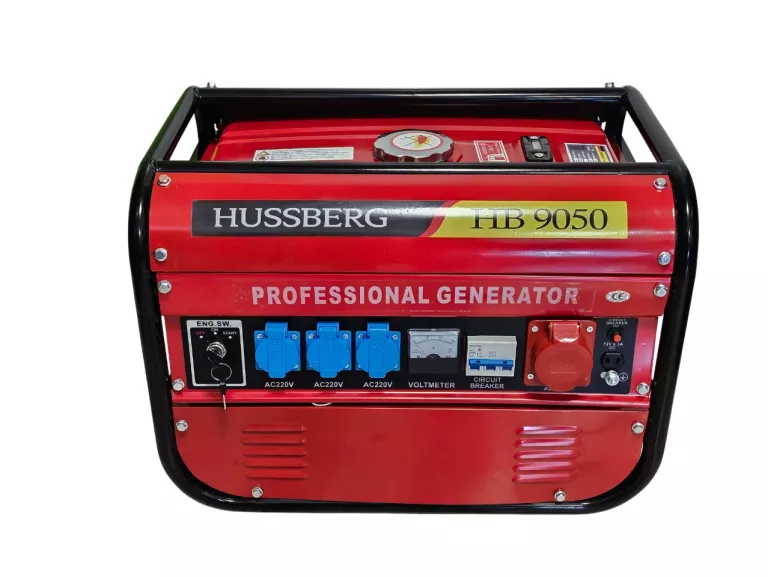 AGREGAT PRĄDOTWÓRCZY HUSSBERG HB 9050 7,3KW/400V 50HZ 3X-230V