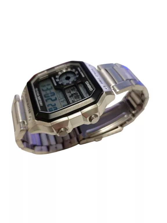 ZEGAREK CASIO WORLD TIME ILLUMINATOR
