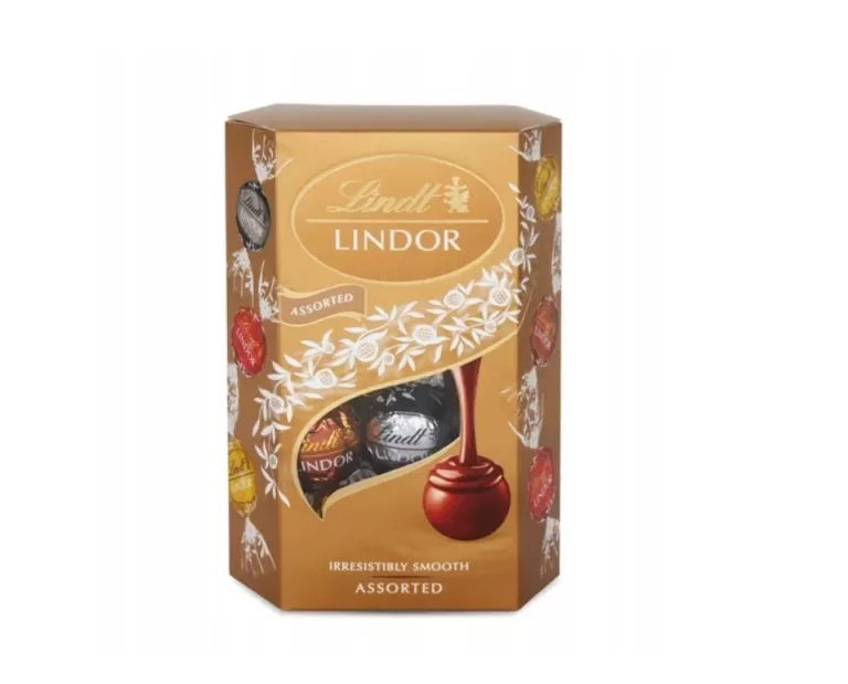 PRALINKI Z CZEKOLADY LINDT LINDOR ASSORTED Z NADZIENIEM 200 G