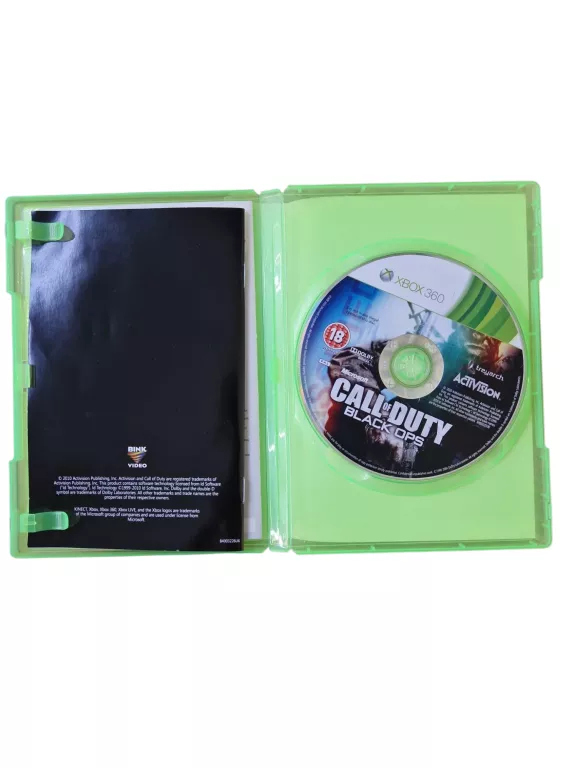 GRA CALL OF DUTY BLACK OPS XBOX 360