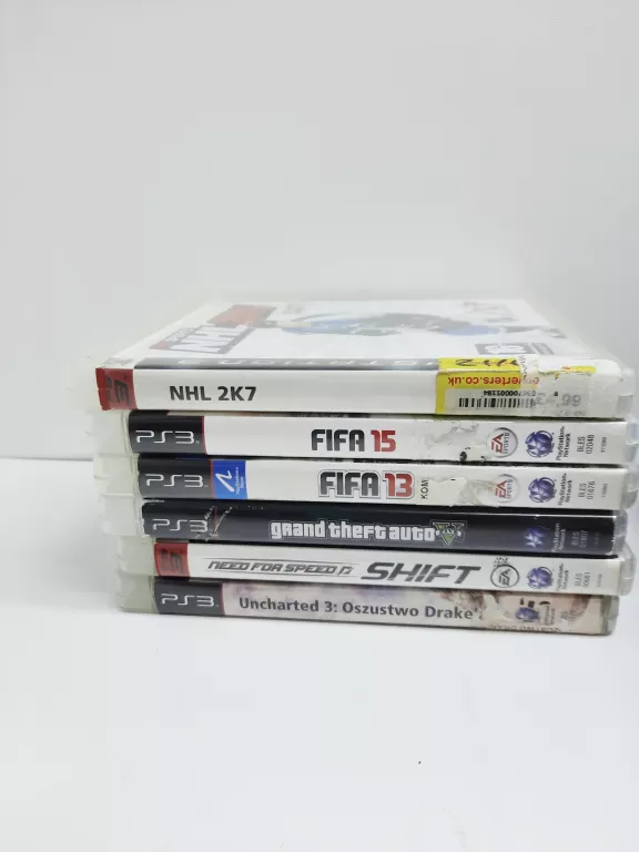 KONSOLA PS3 + GRY 2 PADY