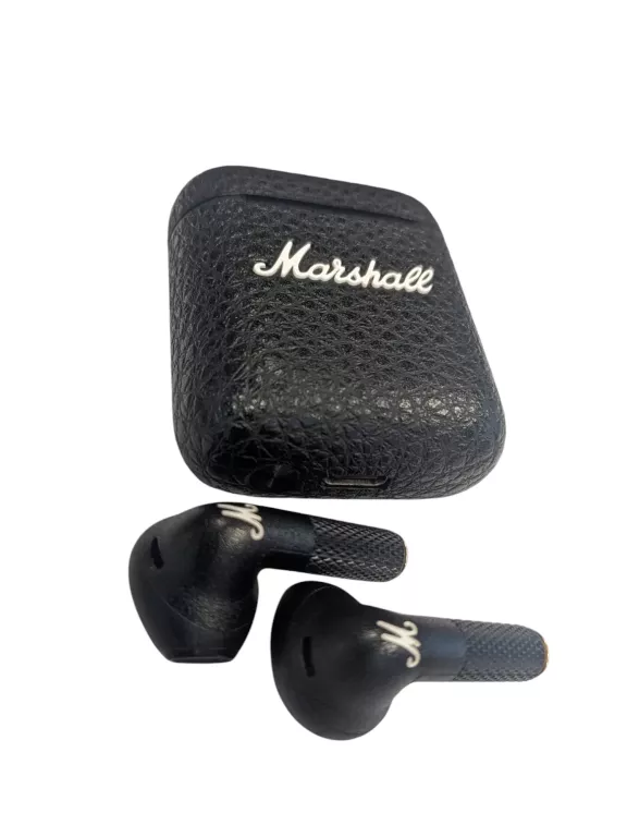 SŁUCHAWKI MARSHALL MINOR III Z ETUI CZARNE