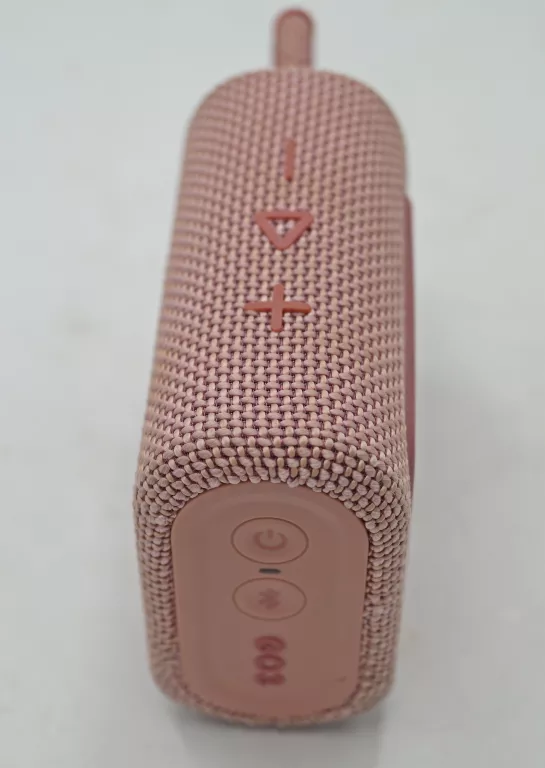 GŁOŚNIK BT JBL GO 3 RÓŻOWY